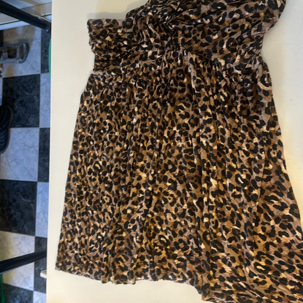 Leopard Print Tube Top